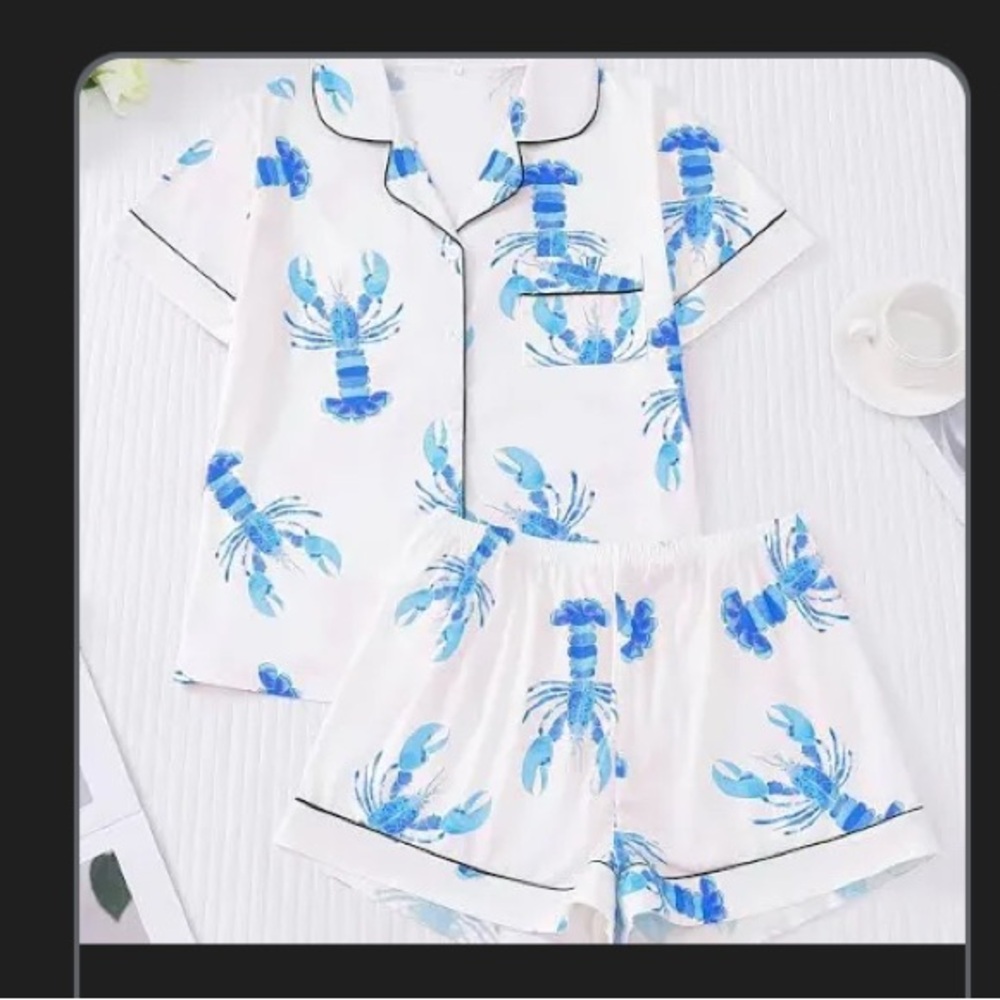 Lobster Pajamas Set